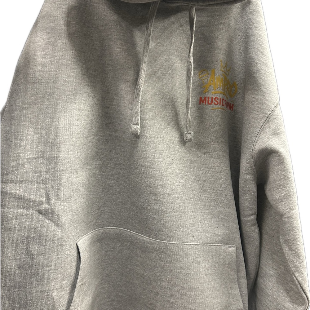 Gray Hoodie with Logo